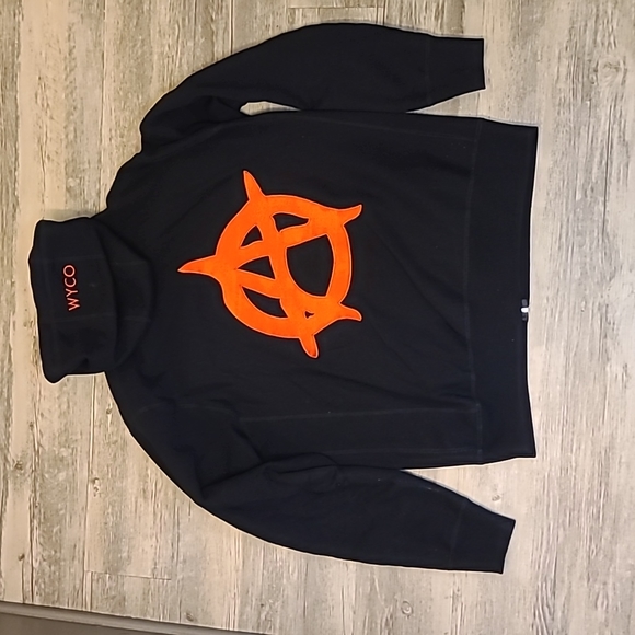 WyCo Mickey Mouse Anarchy Zip Hoodie - Sz L - Picture 3 of 5